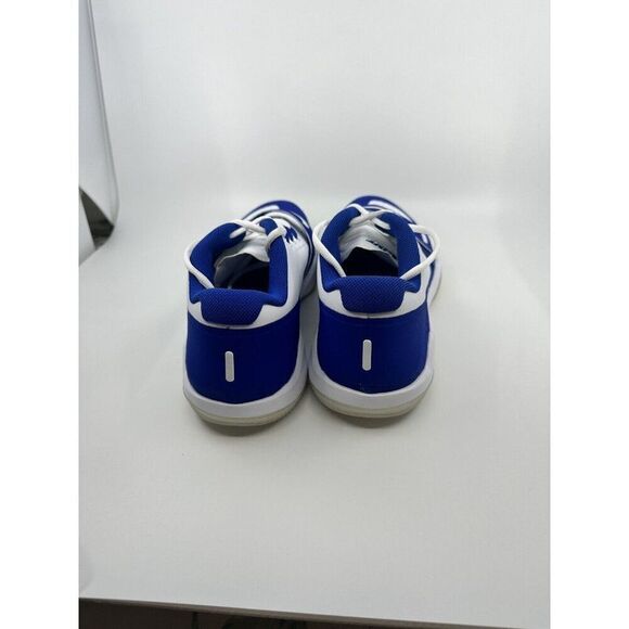 Men's Nike Alpha Menace Turf Low Football Cleats BV3997-101 White Blue Size 12.5 - Picture 3 of 6